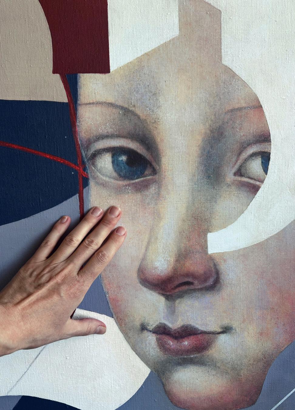 The Little Prince, 70x90cm, acrylic on canvas For Sale 3