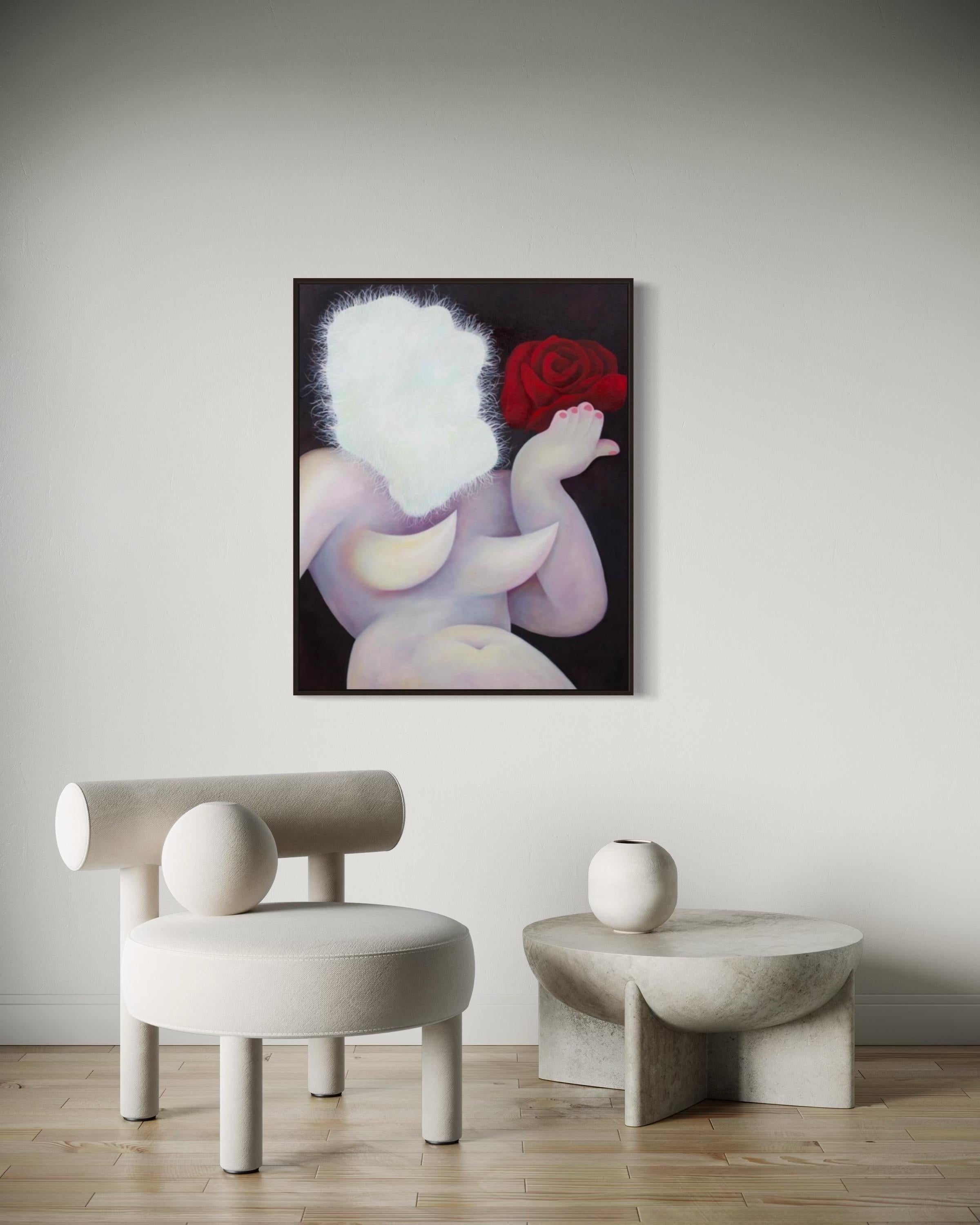 Bloom, 100x80cm, oil on canvas For Sale 1