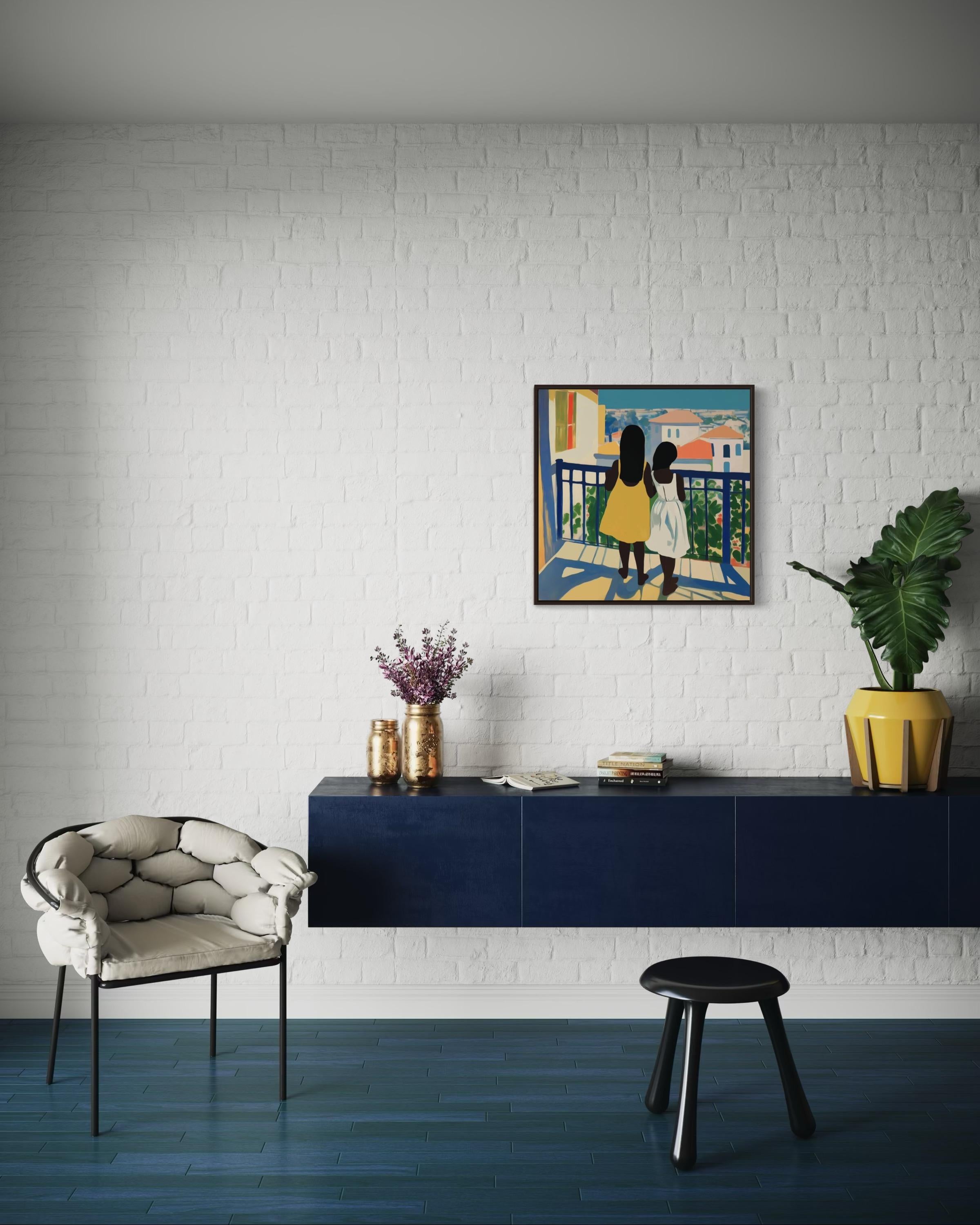 sisterhood , 70x70cm, print on canvas.Edition 20 pcs. For Sale 1