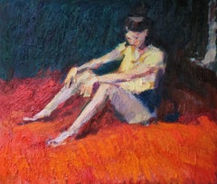 Ressentiment , 120x140 cm, Öl auf Leinwand