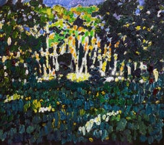 Die Serie "Blendung", 80x70 cm, Öl auf Leinwand