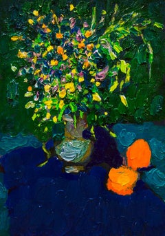 Blumenstrauß, 50x40 cm, Öl auf Leinwand