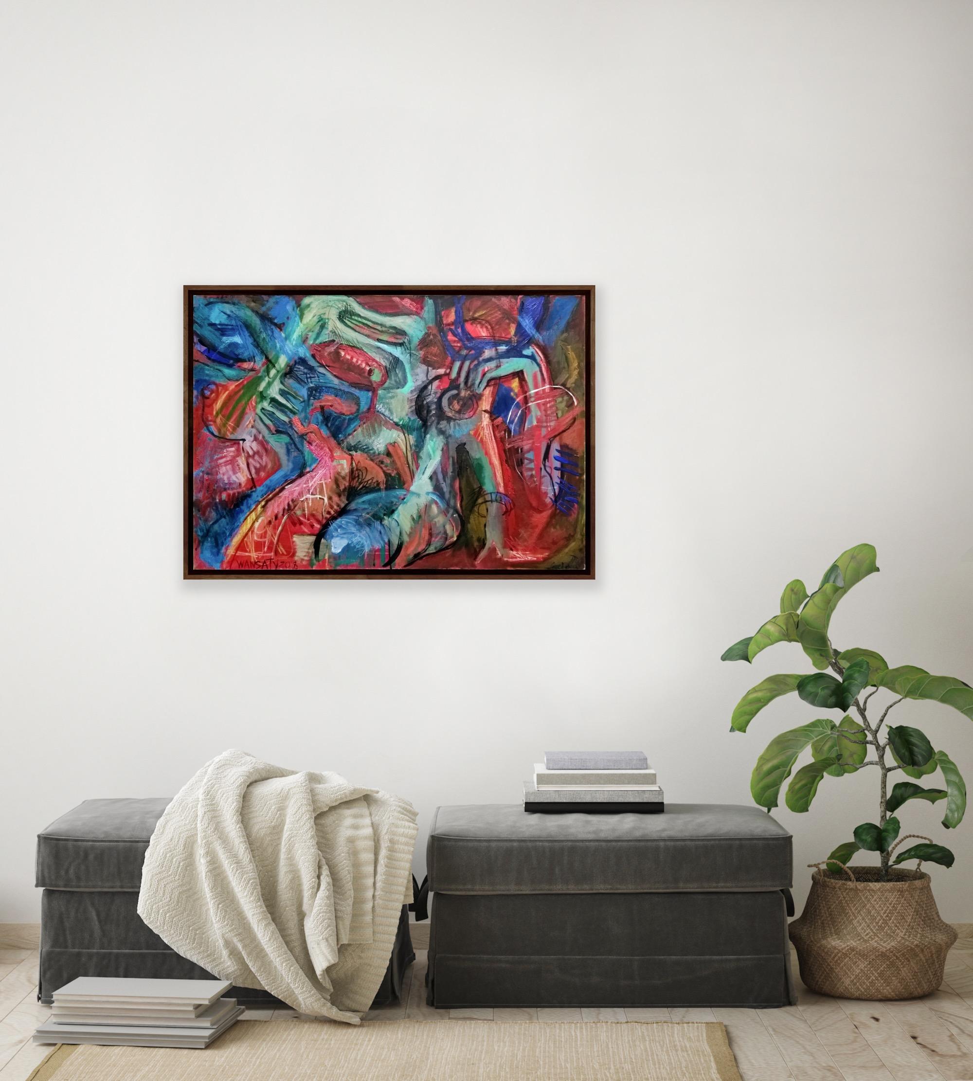 Immersion , 2018, 70x100 cm