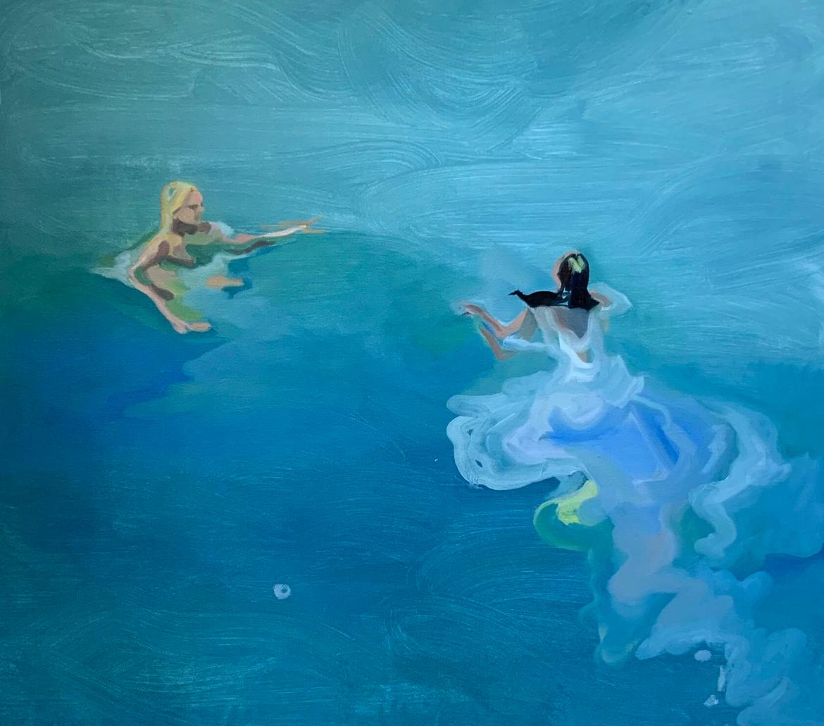Bride, 70x60 cm, oil/canvas - Art by Nadezhda Prades