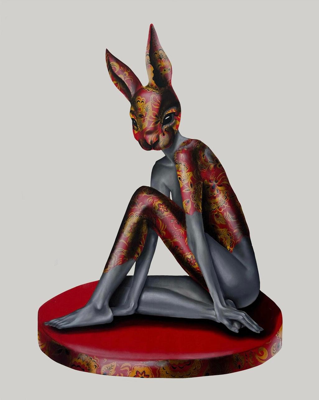 serie "Los Nombrados", 100x80 cm, óleo sobre lienzo