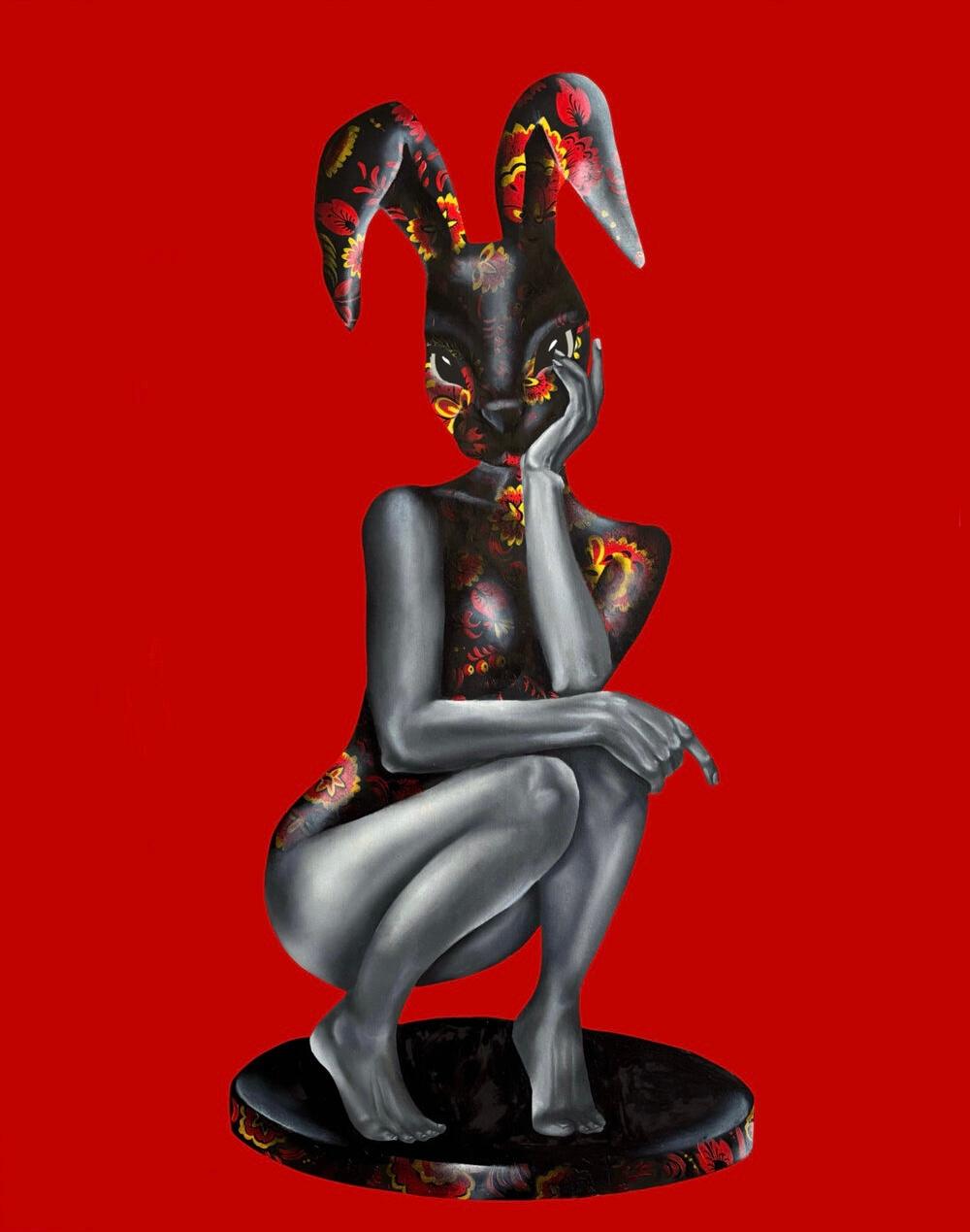 serie "Los Nombrados", 100x80 cm, óleo sobre lienzo