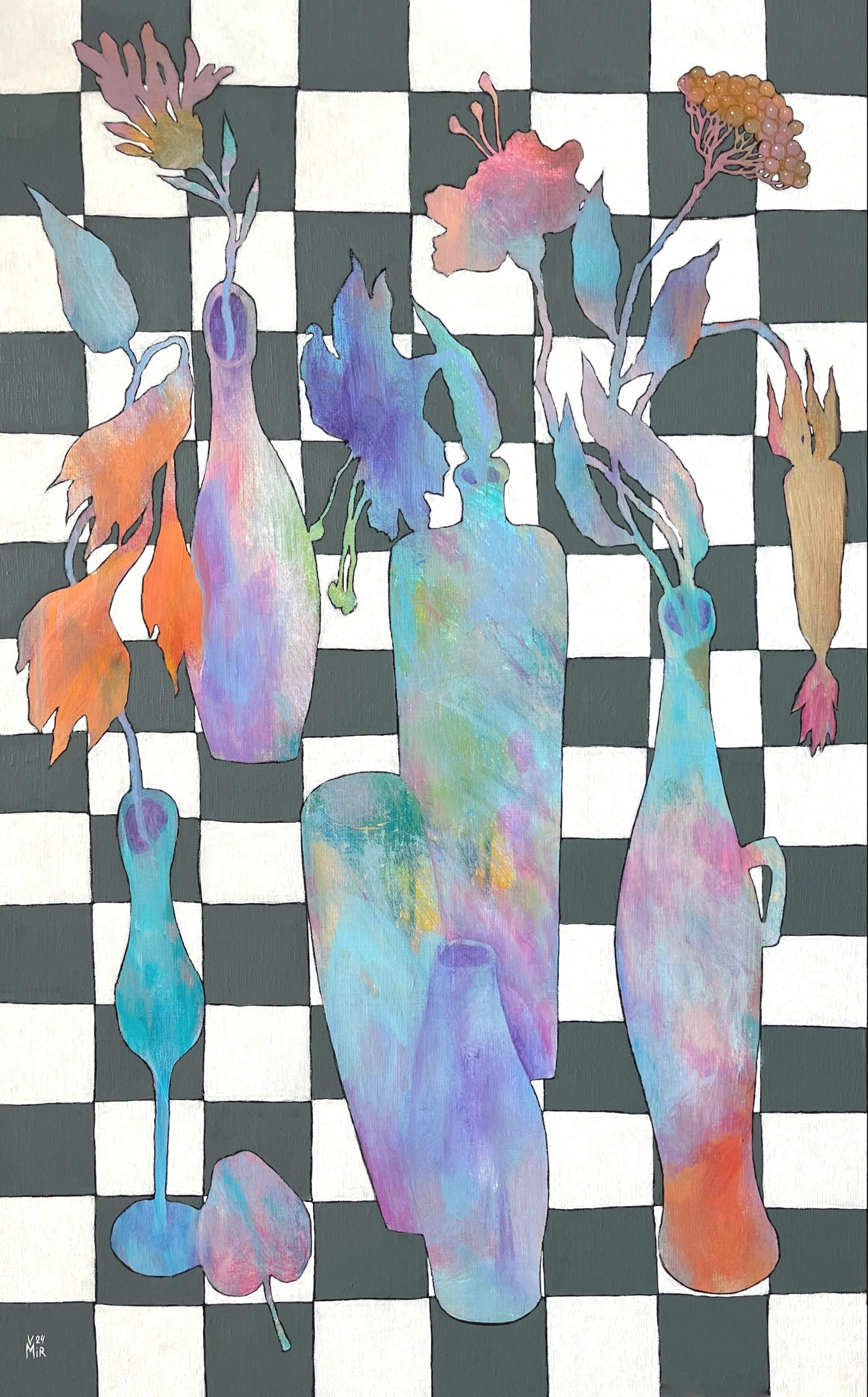 Rapsodia de verano, 80x50 cm, acrílico sobre lienzo