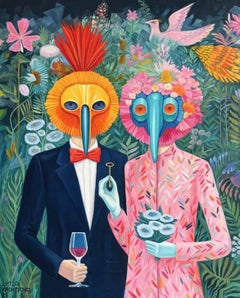 Golden Key, 100x80cm, oil on canvas