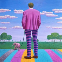 Happiness, 100x100cm, oil on canvas