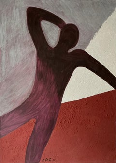 Whisper of the wind. 120x85 cm. Acrylic on canvas/ Texture paste