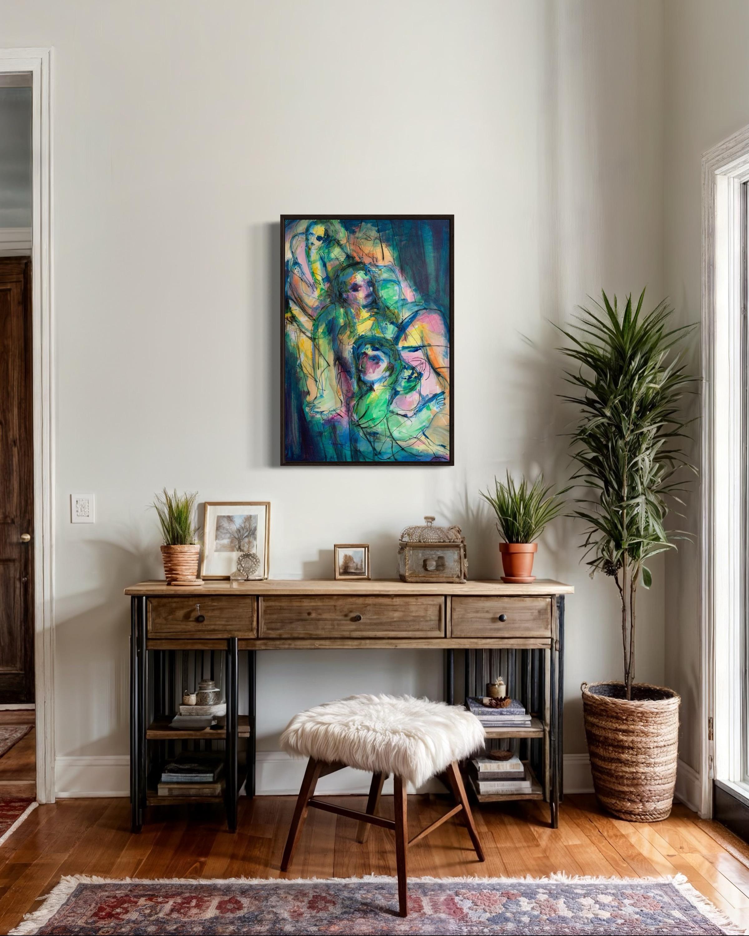 Talking until midnight, 2023, 78x54 cm

The work is sold without a frame.