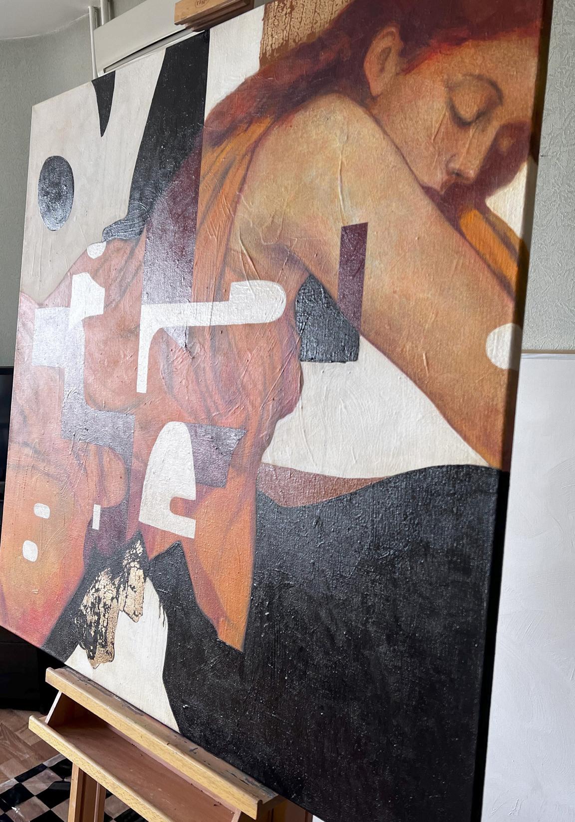 Sleeping , 100x100cm, acrylique sur toile
Les frais d'expédition comprennent la livraison du brancard.