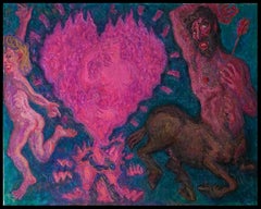 Cupid's Arrow, 90x120 cm, Öl auf Leinwand