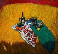 Stillleben, 120x130 cm, Öl auf Leinwand