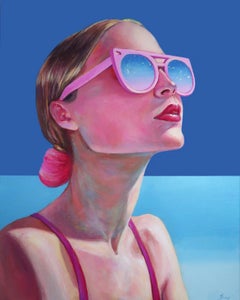 Light through the moment, 100x80cm, acrylic on canvas