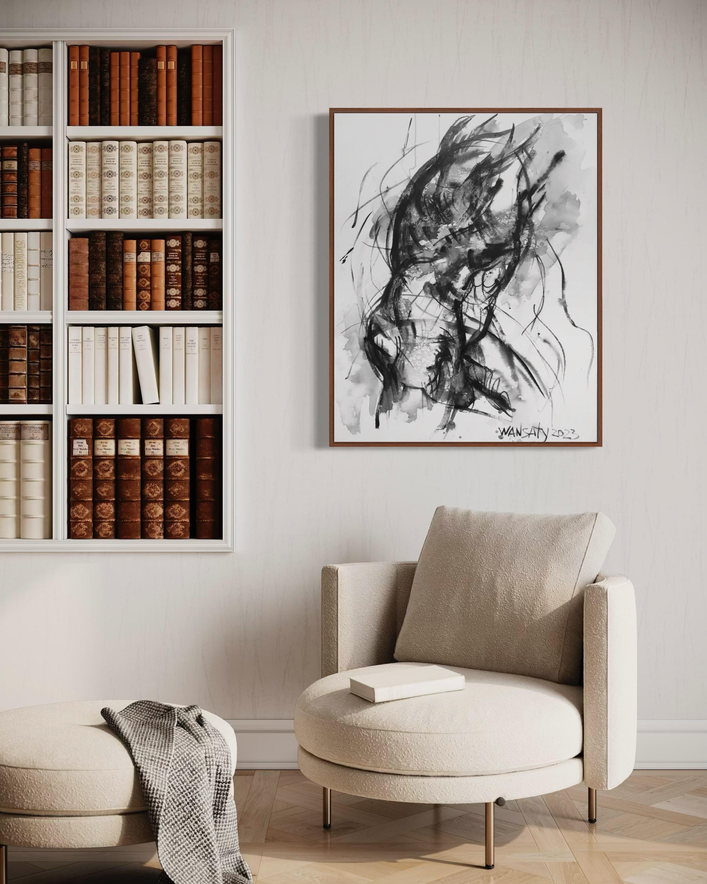 Sans titre, 100x75cm, acrylique, toile