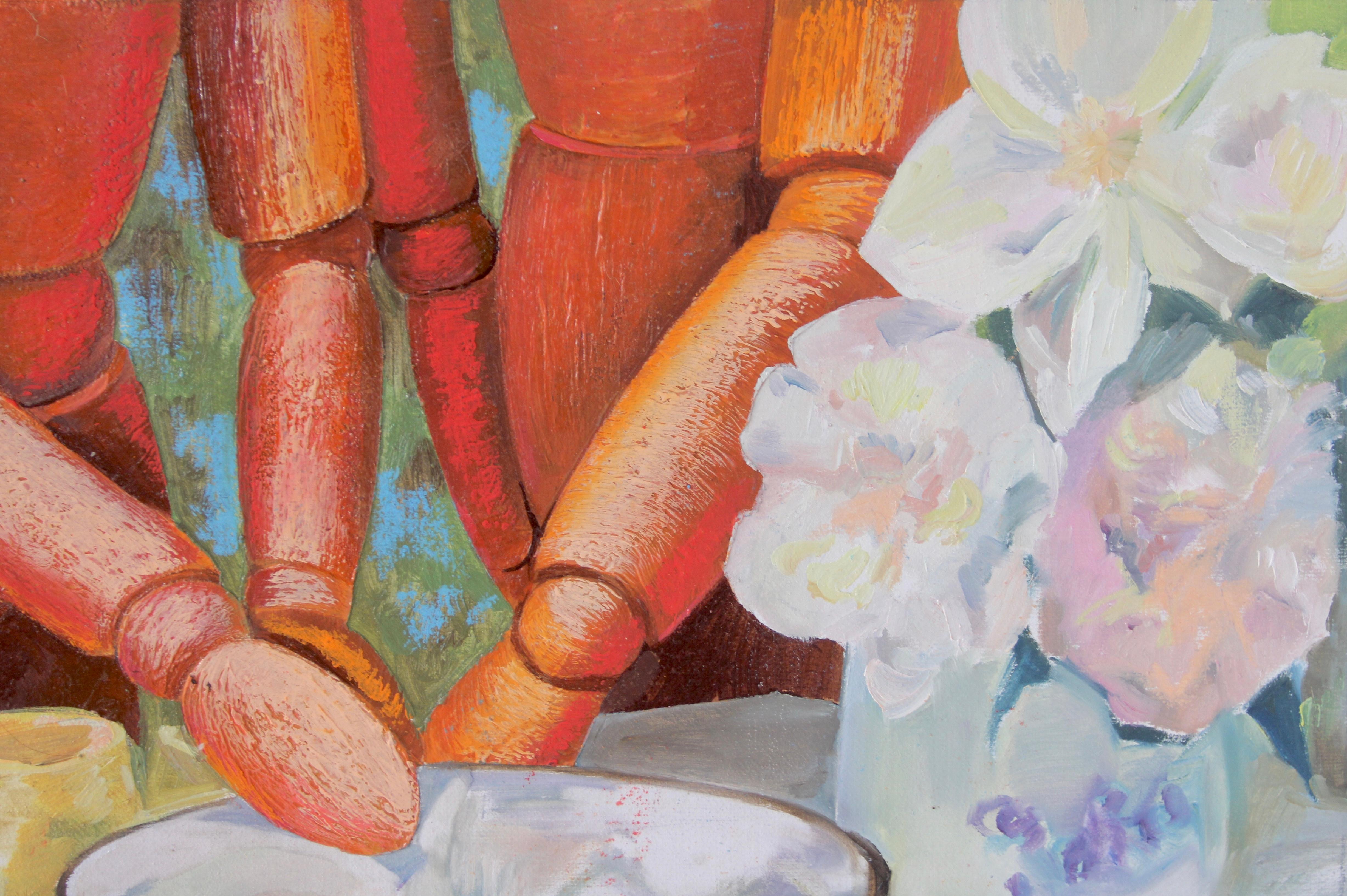 The Road Home, 60x40 cm, huile sur toile - Contemporain Art par Irina Aleksandrova