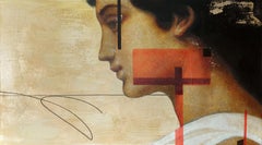Nega. 50x90cm, acrilico su tela
