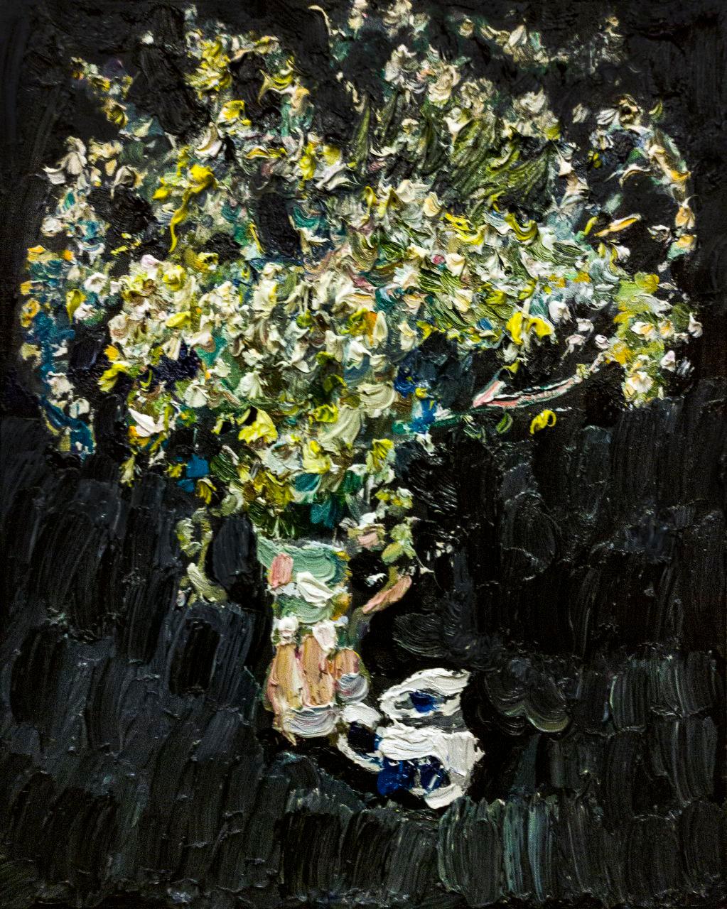 Bouquet, 50x40 cm, huile sur toile