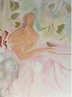 Daydream, 80x60cm, acrylic, pastel, canvas