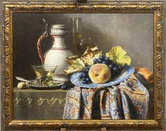 Nature morte aux raisins, 50x65cm, huile sur toile