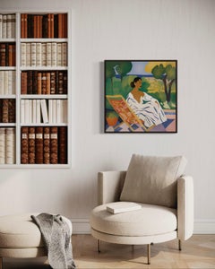 Summer time , 70x70cm, print on canvas.Edition 20 pcs.