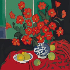 Natura morta, 70x70cm, stampa su tela. Edizione 20 pezzi.