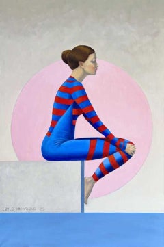 Rosa Sonnenschein, 120x100cm, Öl auf Leinwand