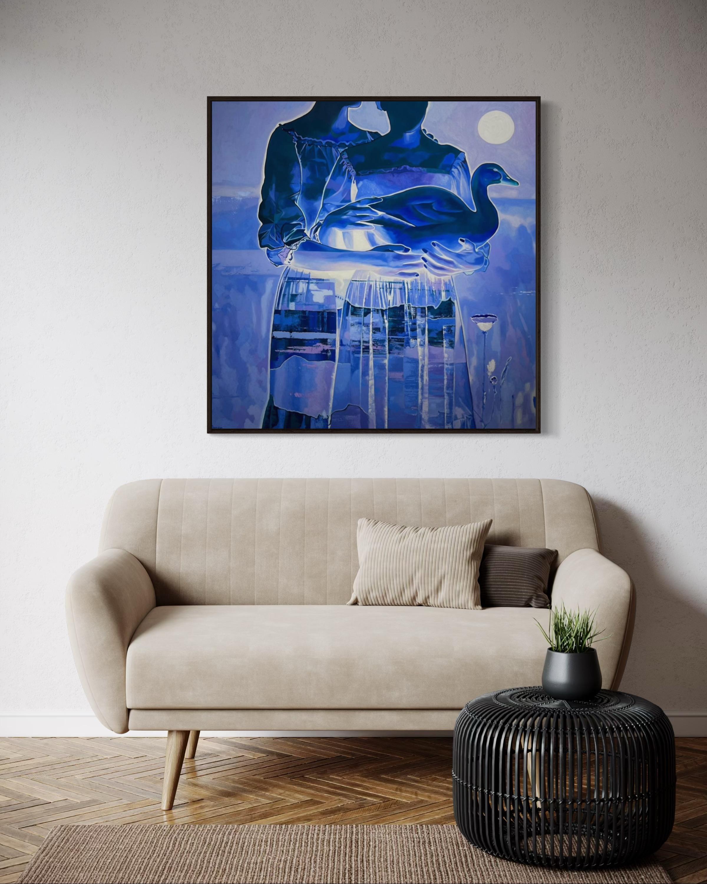 The work is sold without a frame.