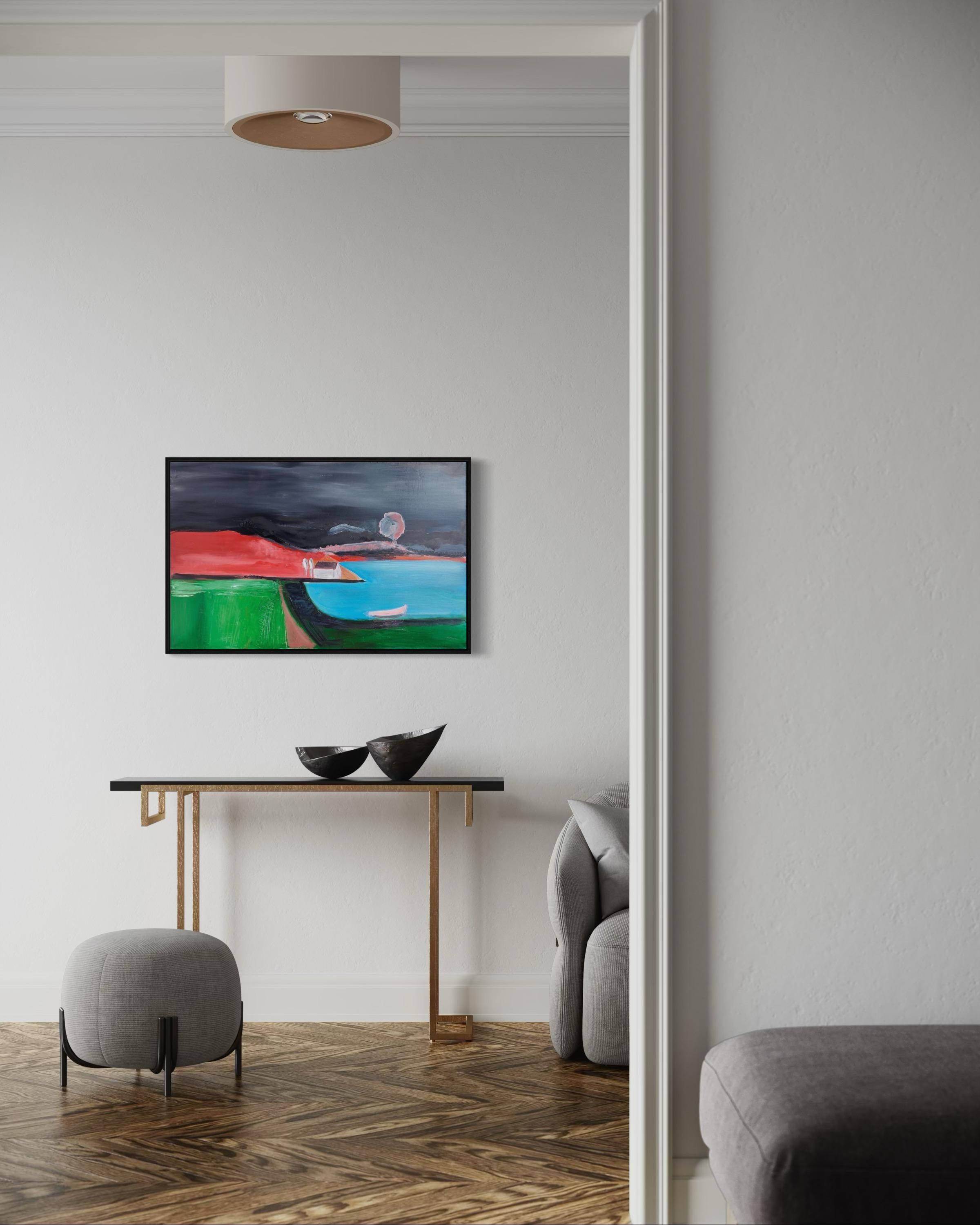 Maison de pêcheur, 60х90cm, huile, toile en vente 3