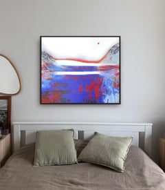 Niebla, 100x120 cm, acrílico  sobre lienzo