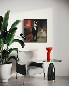 What mask are you wearing? 80x80cm, print on canvas.Edition of 20 pieces