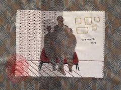 Weiches Bild, 2025 Textil 35x45cm, Stickerei