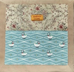 Weiches Bild, 2025 Textil 50x50cm, Stickerei