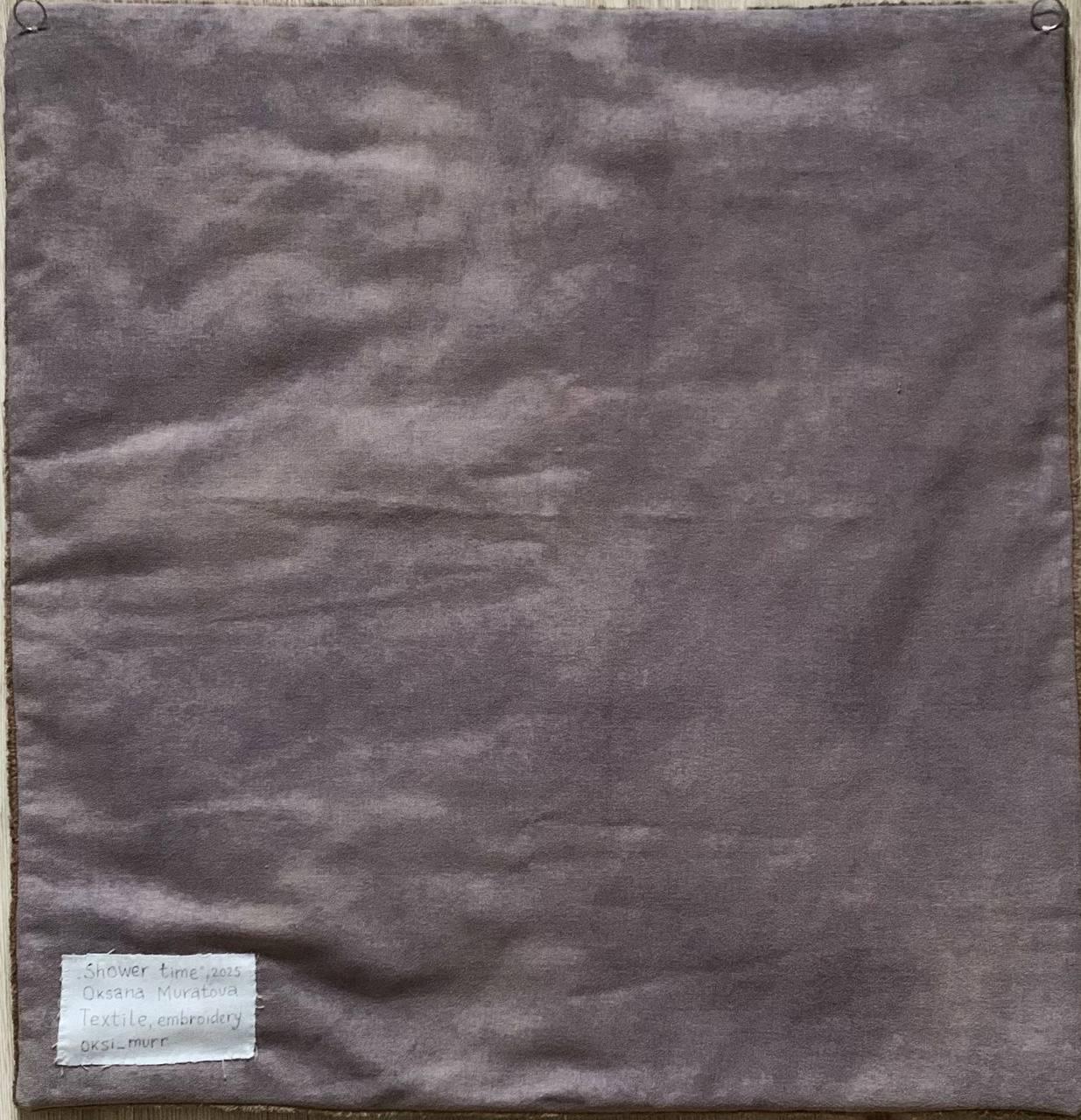 Soft picture 2025
Textile 50x50cm, embroidery 
