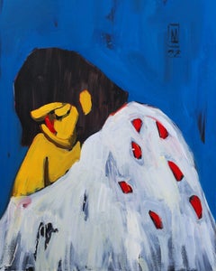 Shackled, 90x70cm, oil on canvas