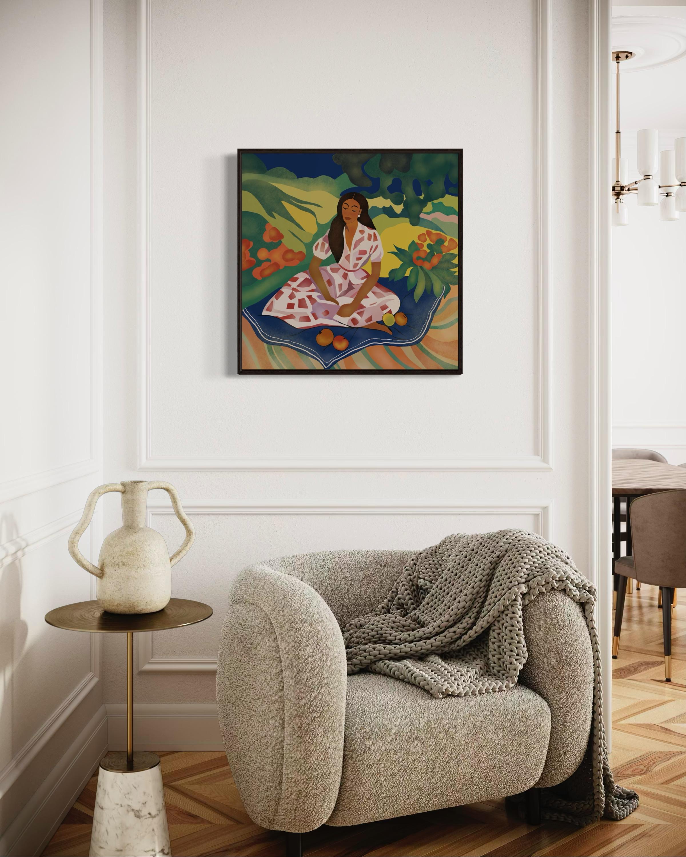 Summer time , 70x70cm, print on canvas.Edition 20 pcs. For Sale 3