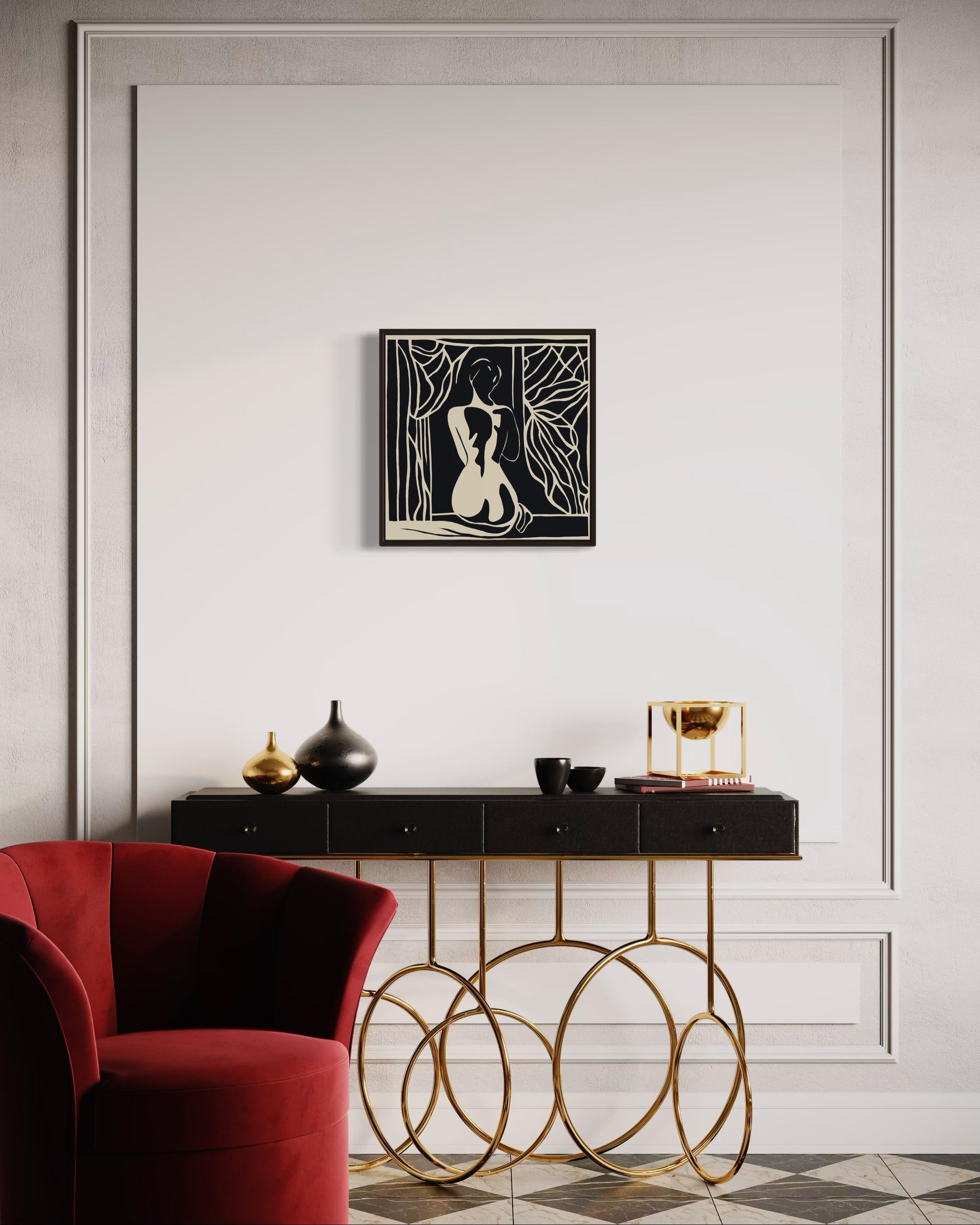 Nudo, 50x50cm, stampa su tela. Edizione 20 pezzi. in vendita 2