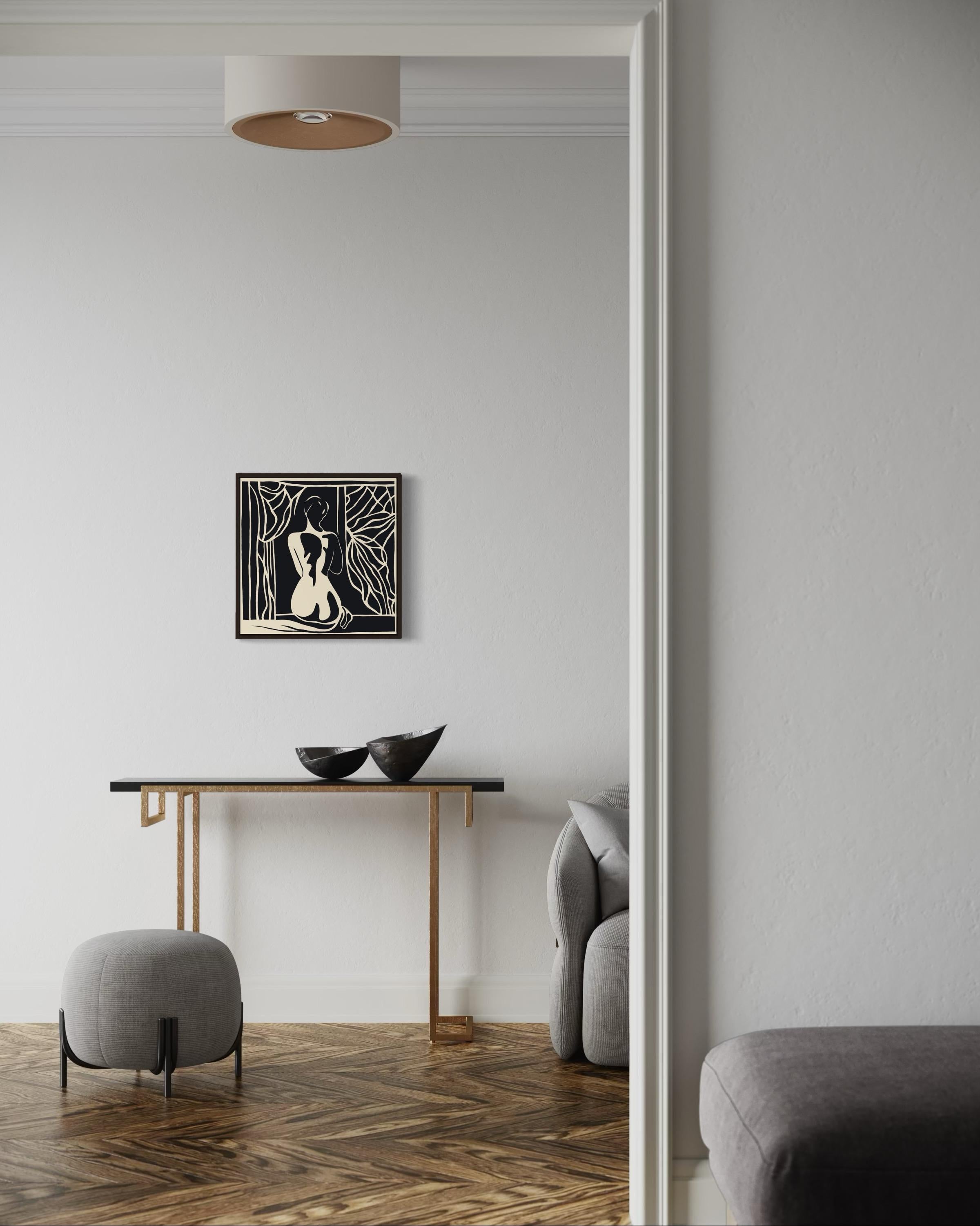 Nudo, 50x50cm, stampa su tela. Edizione 20 pezzi. in vendita 5