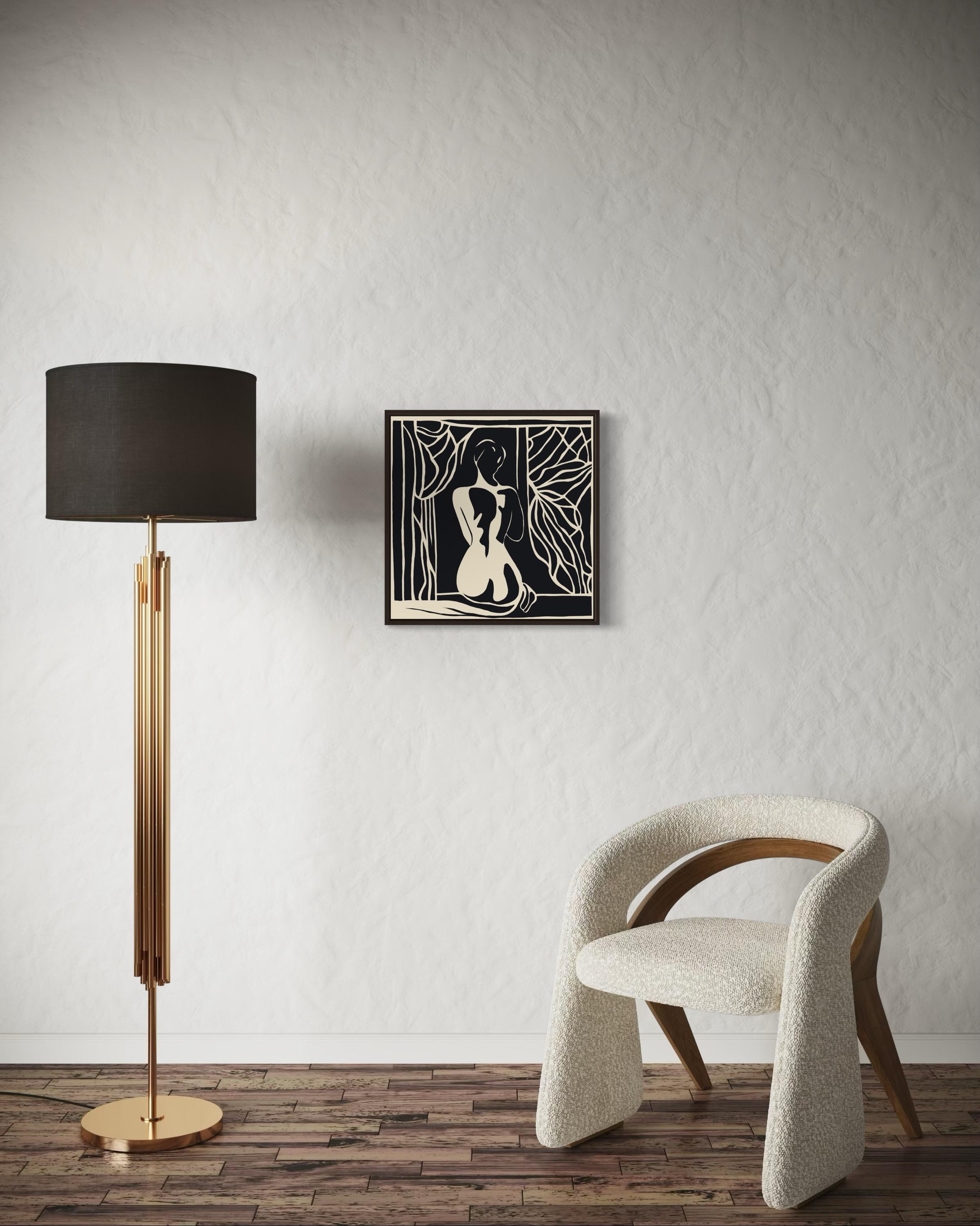 Nudo, 50x50cm, stampa su tela. Edizione 20 pezzi. in vendita 6