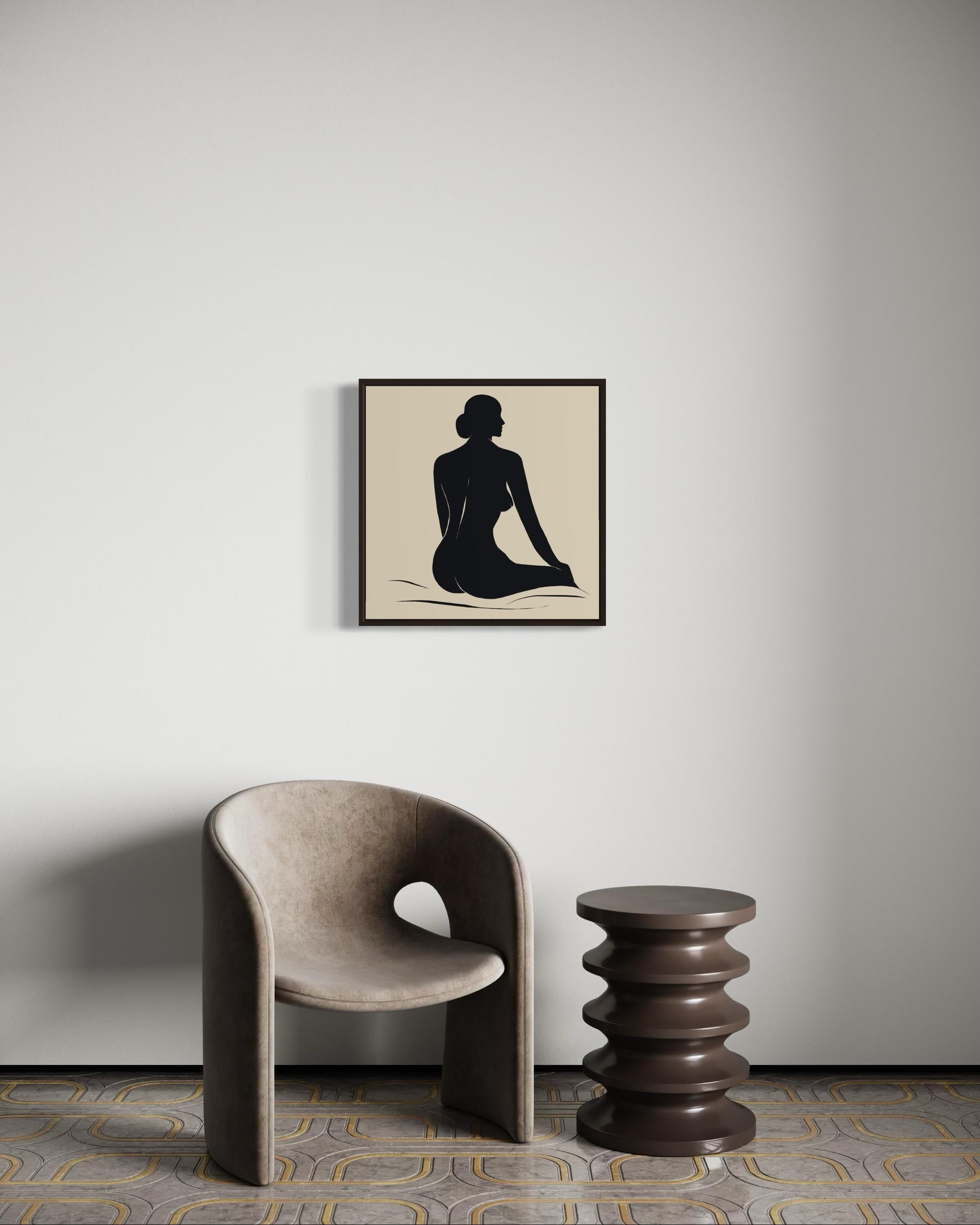 Nu, 50x50cm, impression sur toile, édition 20 pièces. en vente 4