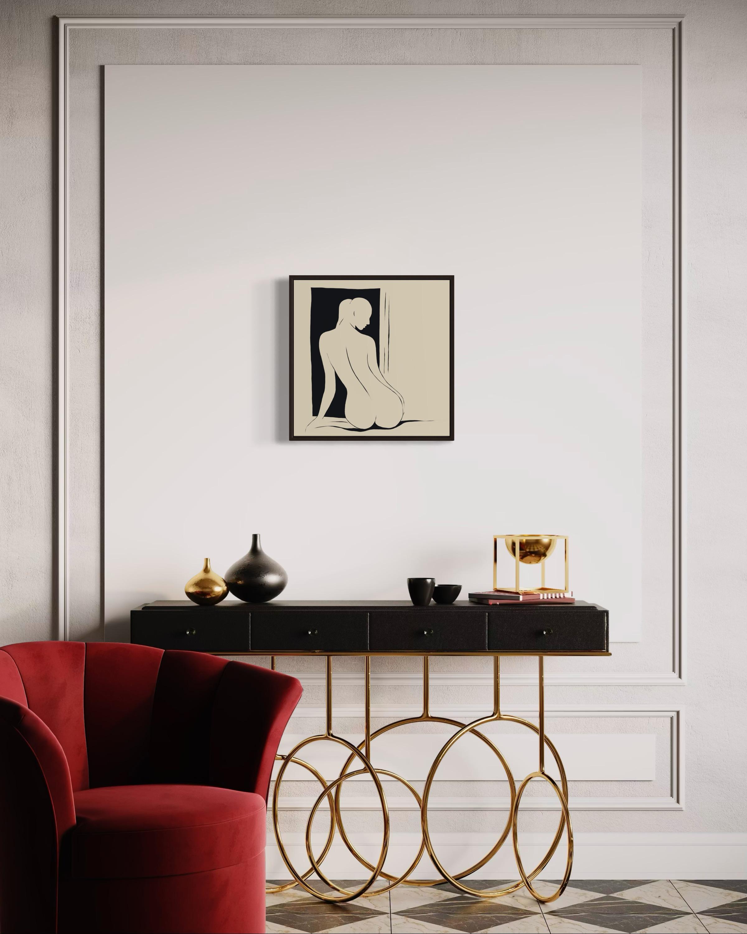 Nudo, 50x50cm, stampa su tela. Edizione 20 pezzi. in vendita 5