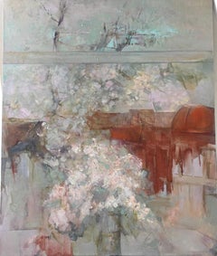 Used Garden , 108x90cm, oil on canvas