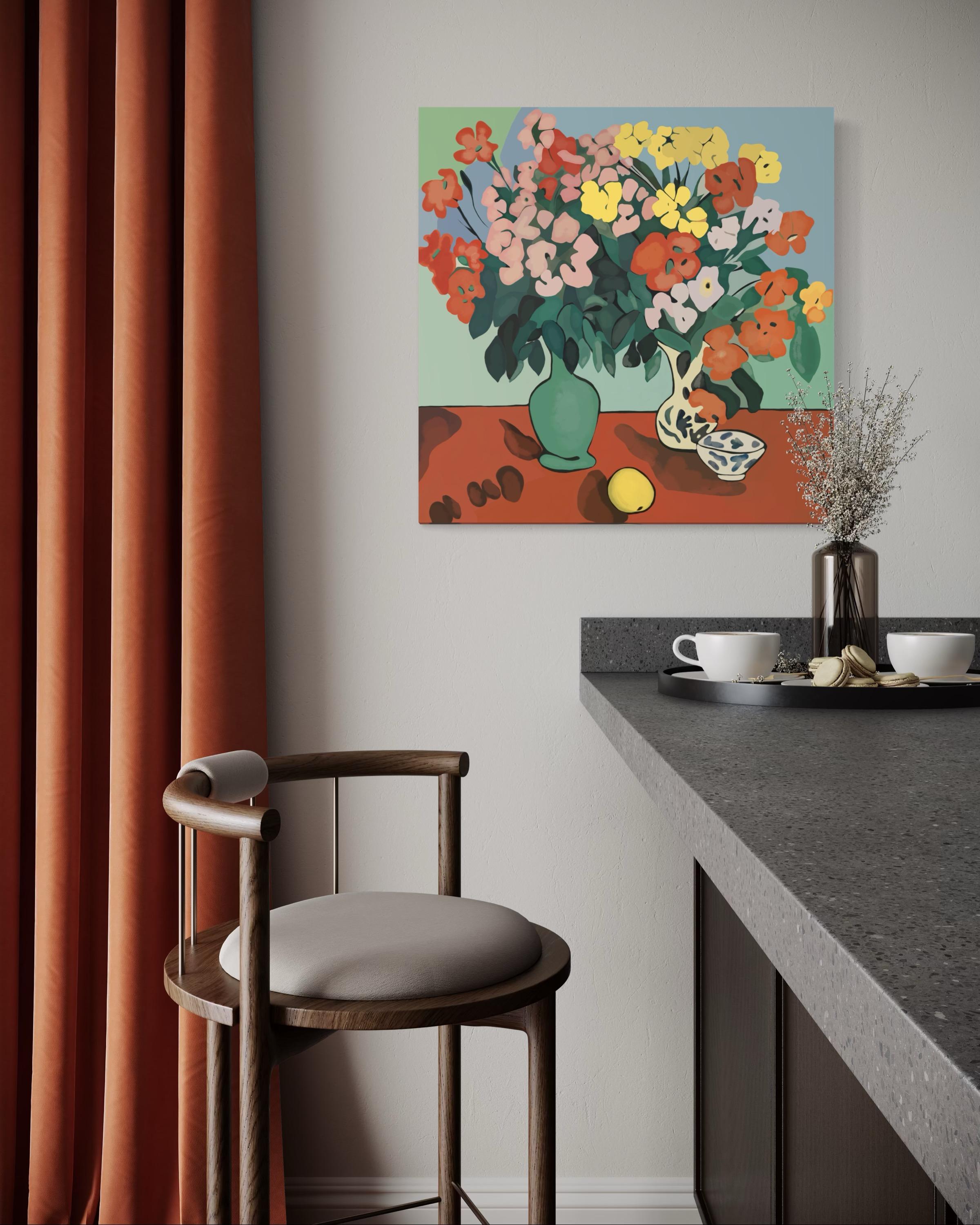 Still life , 70x70cm, print on canvas
Edition 20 pcs.