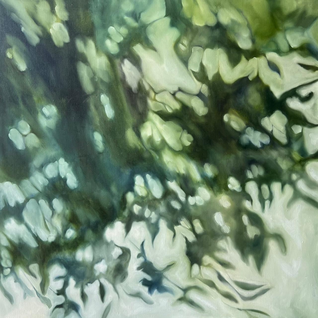 Dull gloss, 90x90cm, oil on canvas