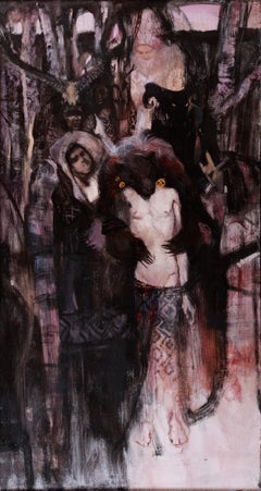 Série Vacances solaires , 120x65 cm, huile sur toile