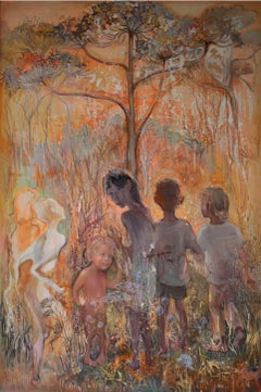 Série "Prédictions" 150x100cm Acrylique, huile, toile