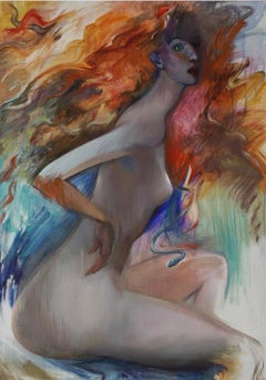 Used Eve, 120x85, Acrylic on canvas