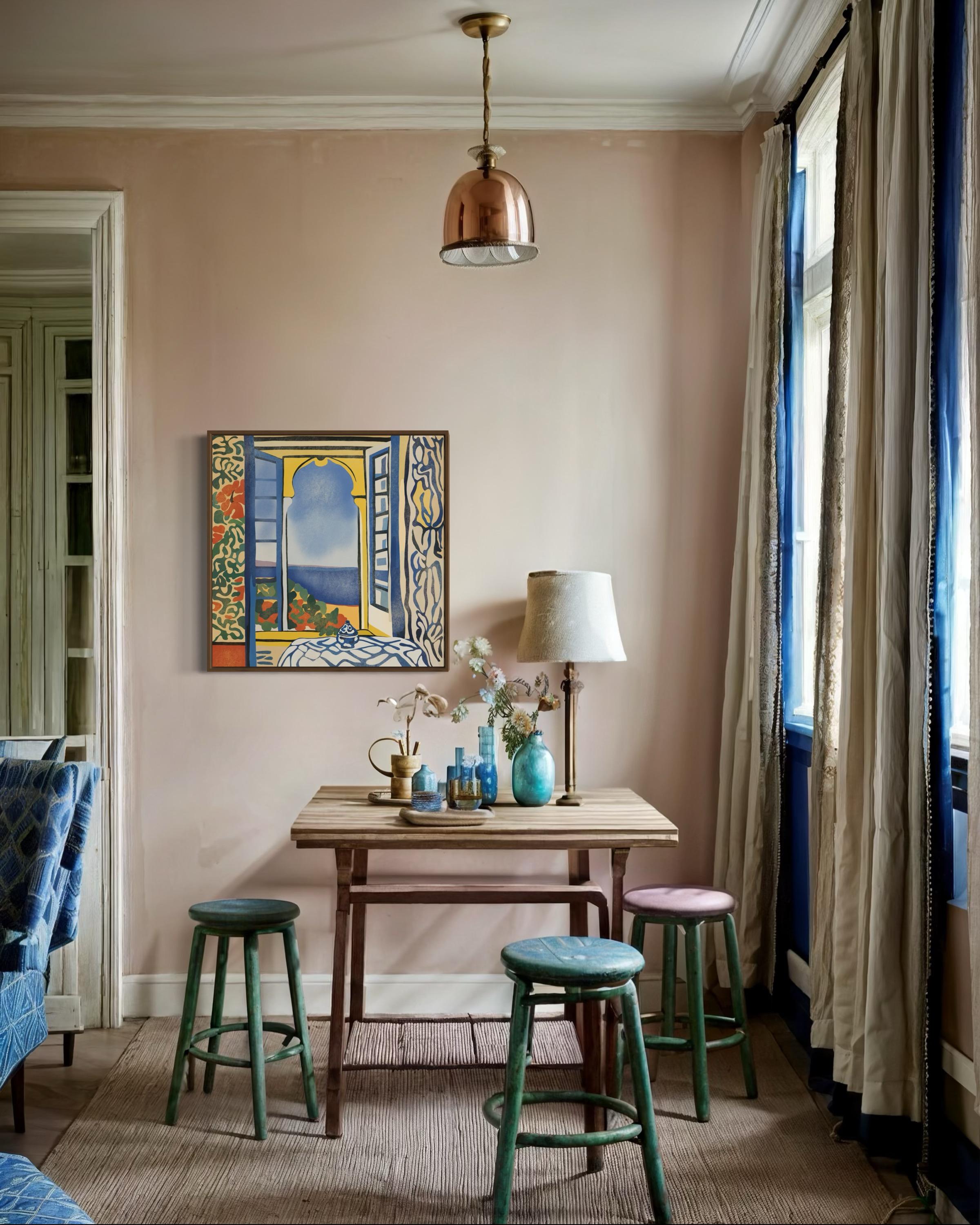 Sun in my room, 70x70cm, impression sur toile, édition 20 pièces. en vente 5