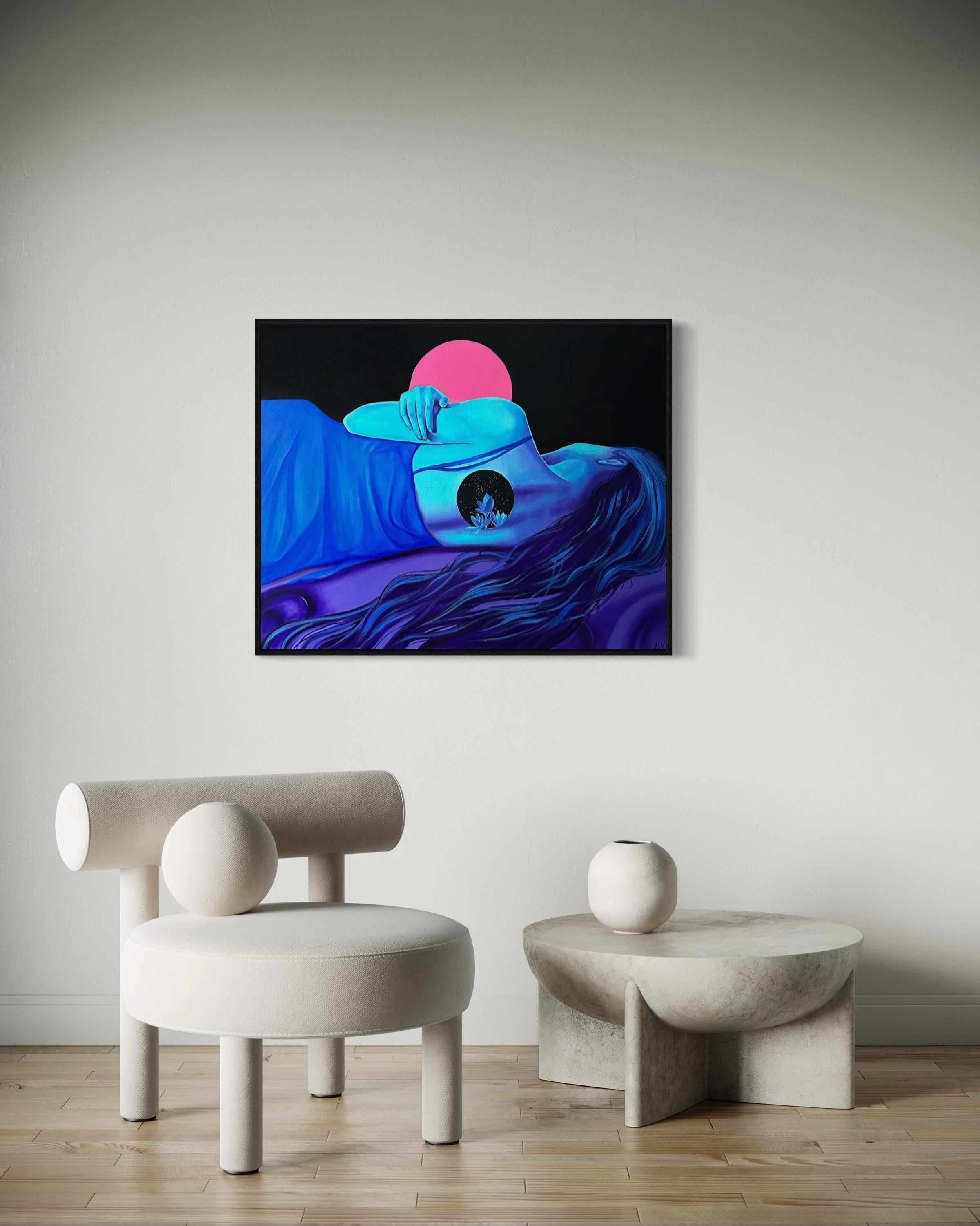 Space is inside us, 80x100cm, oil on canvas 